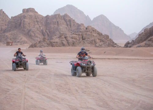 "Desert Rush: Quad Bike Adventure in Hurghada (Group Expedition)"